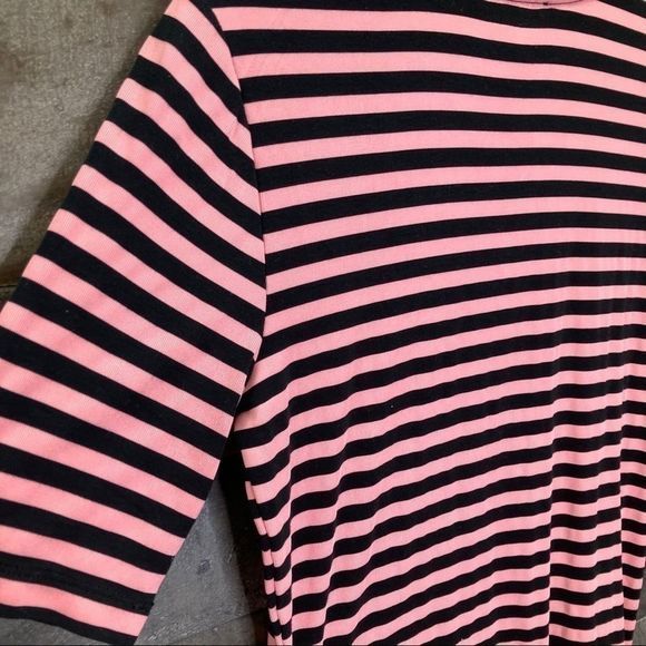 Ella Moss Khloe Striped Tie Knot Knit Tee - Picture 7 of 10